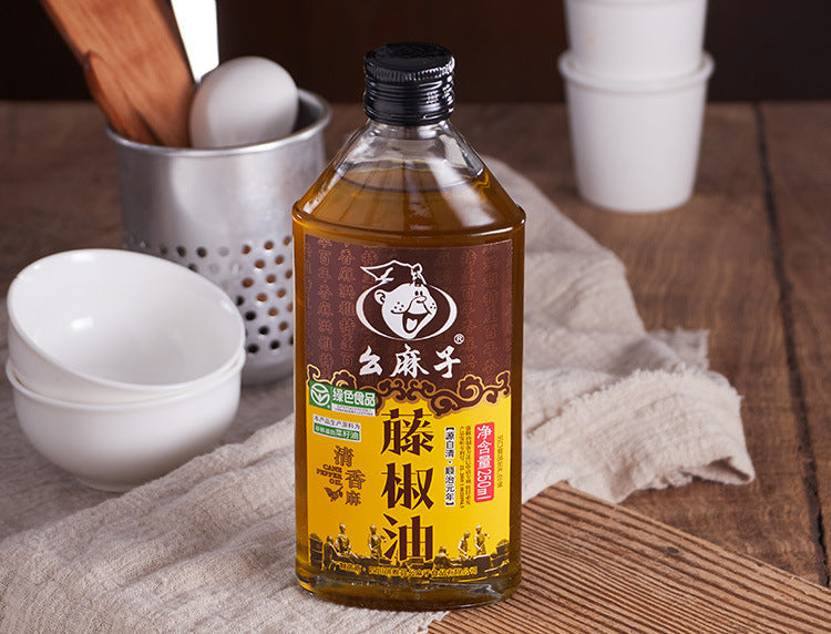 鼎記國際 么麻子藤椒油250ML四川特產滕椒騰椒特麻油批發