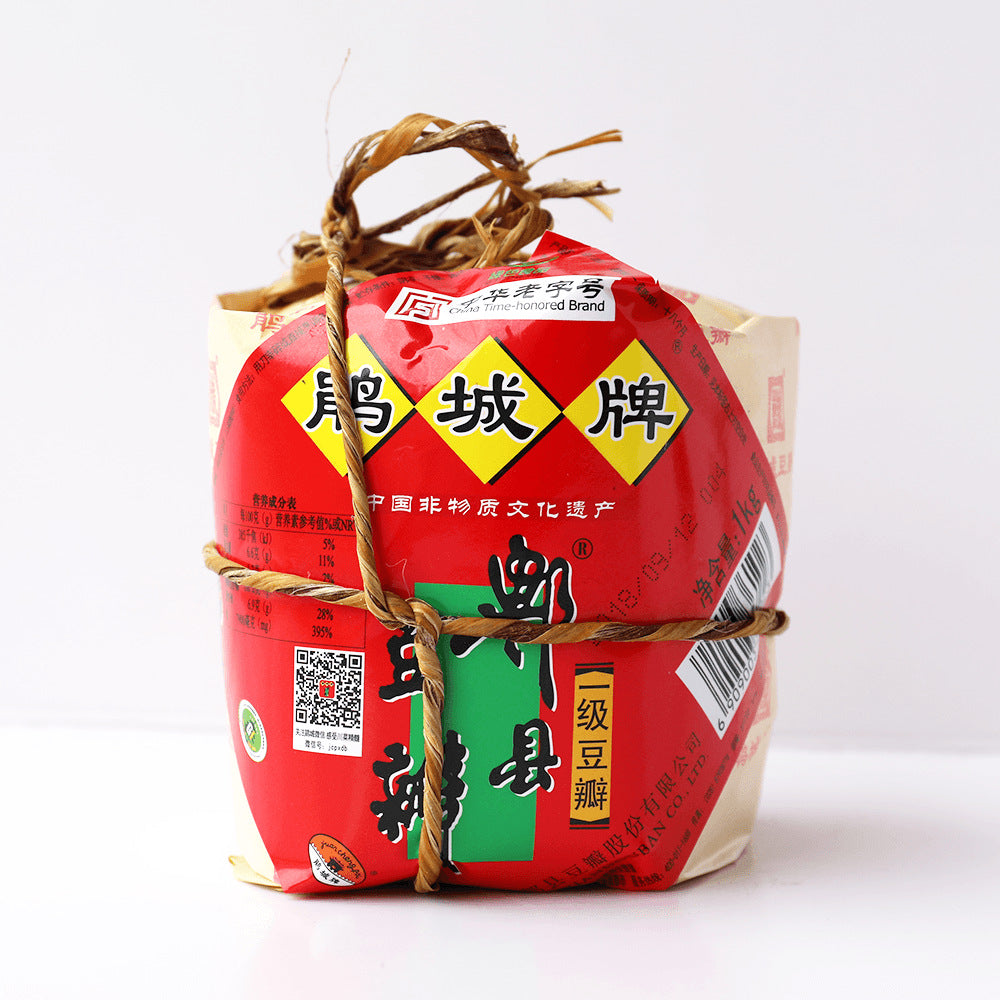 鼎記國際 鵑城牌郫縣豆瓣一級豆瓣一年陳釀1公斤裝